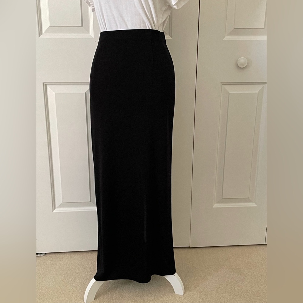 Misook Long Black Skirt